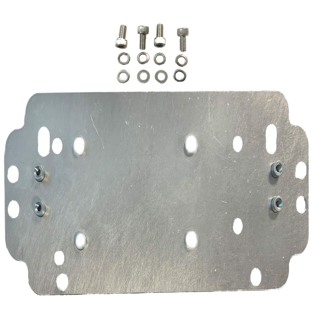 Kustom Cycle Parts Amp Mount fits Victory Cross Country and Magnum Amplifier Mounting Bracket Compatible with Rockford Fosgate T400x2AD or TM400x2AD Amp. Mount Your Amp Securely to Your Bike