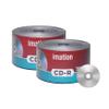 100 Pack Imation CD-R 52X 700MB/80Min Branded Logo Blank Media Recordable Data Disc view 1