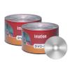 100 Pack Imation DVD-R 16X 4.7GB/120Min Branded Logo Blank Media Recordable Movie Data Disc view 1