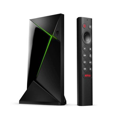 NVIDIA Shield TV Pro 8 GB Wi-Fi Ethernet LAN Black 4K Ultra, W125800849 (Ethernet LAN Black 4K Ultra HD Shield TV Pro, Tegra X1+, 2048 MB, 8 GB, MicroSD (TransFlash),)
