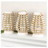Bulk Case of 3 Jute Twine Lanterns for Crafting, Decorating & Holiday Displaying view 1