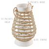 Bulk Case of 3 Jute Twine Lanterns for Crafting, Decorating & Holiday Displaying view 3
