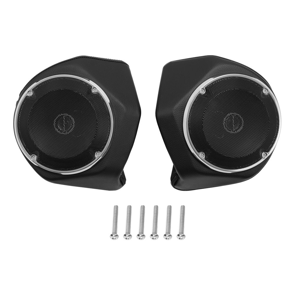 TCT-MOTORPARTS 6.5" Speaker Pods Trunk Fit for Harley Touring Electra Glide 2014-2025