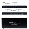 1x8 HDMI Splitter, 1 in 8 Out HDMI Splitter Audio Video Distributor Box Support Full HD 3D & 4K x 2K Compatible for Projector, HDTV, STB, DVD, PS3 Etc view 2