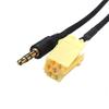Mathenia Car Parts, Car MINI ISO 6Pin CD Changer Port to 3.5MM Jack Audio Aux Cable for Fiat Grande Punto Alfa Romeo - (Color Name: Aux Cable Only) view 4