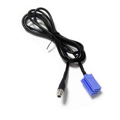 Mathenia Car Parts, For Blaupunkt CD Headunits 8Pin Mini ISO Socket Audio Music Input AUX Cable Adapter for Volkswagen Skoda