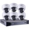 Geovision | 801-SN8ADR27-2TB | 8 Channel at 4K (2160p) NVR 48Mbps Max Throughput w/Built-in 8 Port PoE - 2TB HDD with 6 x 2MP Outdoor Dome IP Security Cameras view 1