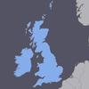 United Kingdom UK & Ireland GPS Map for Garmin Devices view 1