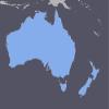 Australia & New Zealand GPS Map for Garmin Devices view 1