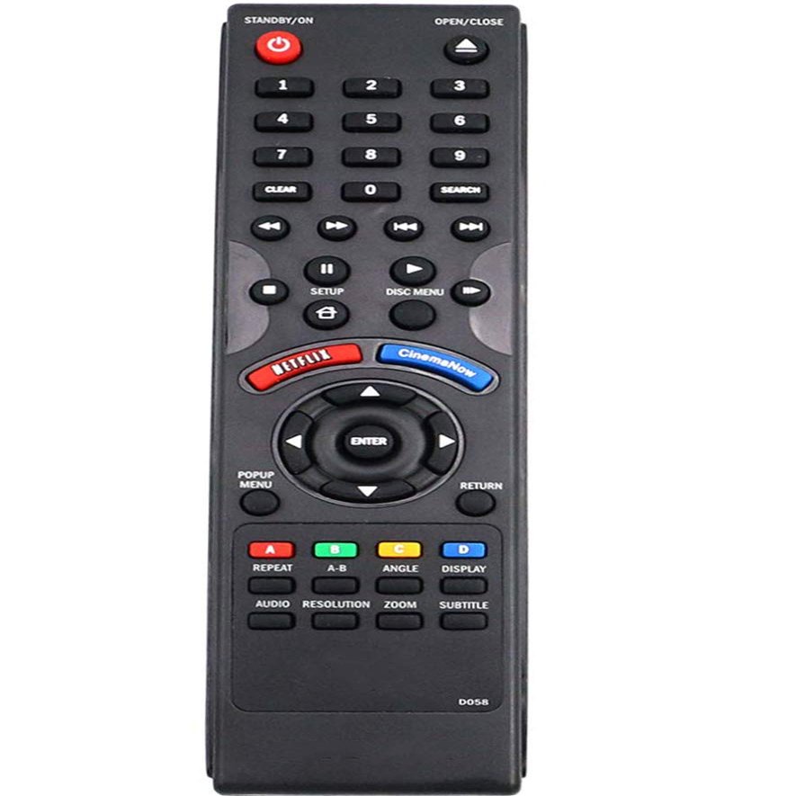USARMT Replaced Dynex D058 Remote Compatible with Dynex and Insignia Brand Blu-ray DVD and DVDs NS-WBRDVD1 NS-WBRDVD2 NS-BRDVD3 NS-BRDVD4 DVD
