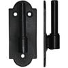 Atlantic Premium Shutters 80018000 Pintel on Plate: 1/2" Offset (Per Pair) Shutter Hardware Pintel on Plate: 1/2" Offset (Per Pair) view 1