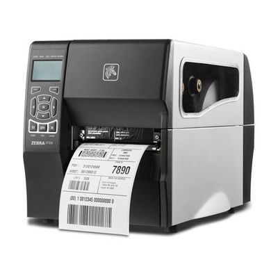 Zt230 Direct Thermal-Thermal Transfer Printer (203 Dpi Serial/Usb/Int 10/100 Tear Bar Us Zpl Only) - Model#: zt23042-t01200fz (Renewed)