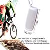 LTGEM Silicone Carrying Travel Case Compatible with JBL FLIP 5 Waterproof Portable Speaker with Extra Carabiner - White view 4