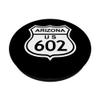 602 Arizona Area Code, AZ Highway Home State Gift PopSockets PopGrip: Swappable Grip for Phones & Tablets view 2