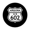 602 Arizona Area Code, AZ Highway Home State Gift PopSockets PopGrip: Swappable Grip for Phones & Tablets view 3