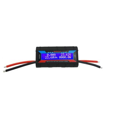 Proshopping 200A RC Watt Meter, High Precision Power Analyzer, DC 0-60V Volt Amp Watt Checker Tester, with Digital LCD Screen- for Voltage(V) Current(A) Power(W) Charge(Ah) and Energy(Wh) Measurement