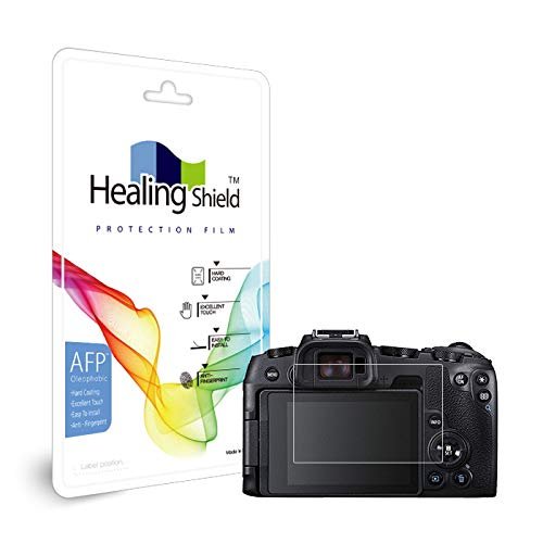 Healingshield Screen Protector Oleophobic AFP Clear Film Compatible with Canon EOS-RP [2pc]