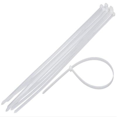 Sherco-Auto Heavy Duty Natural 18.5" Inch Cable Zip Ties 175 Pounds Tensile Strength UV Resistant Wire Wrap - 50 Pack - Made in USA