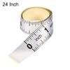 uxcell Self-Adhesive Measuring Tape with Fractions 24 Inches Workbench Ruler, Peel and Stick Measure Tape for Woodworking, Saw, Drafting Table view 2