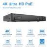 Anpviz AI 12MP 16CH POE NVR (12MP/8MP/6MP/5MP/4MP) Smart AI POE Network Video Recorder - Supports up to 16 x 12MP POE Cameras, 16-Channel Power Over Ethernet (Not Included HDD) NVR7616Q2-16P(H Series) view 3