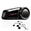 MAXTO Motorcycle Bluetooth Headset, M2 Group Motorbike Helmet Communication Systems 6-Way BT5.0 Waterproof Intercom 1000M Range with FM Radio,Siri,Voice dial for Ski/ATV/Full/Half Face(2 in 1 Mic) view 1