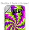Skins for Samsung Galaxy S7 Skin Decal Vinyl Wrap - Decal Stickers Skins Cover -Psychedelic Moving Swirls view 2