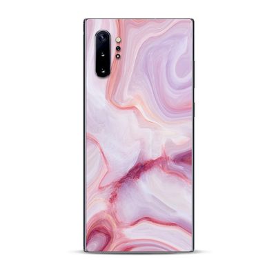 Skins for Samsung Galaxy Note 10 Plus Decals Wrap - Decal Stickers Skins Cover -Pink Stone Marble Geode
