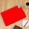 Chromebook 12.5 Laptop Notebook Skins Vinyl Stickers Cover Decals Wrap - Solid Red Color view 2