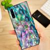 Skins for Samsung Galaxy Note 10 Plus Decals Wrap - Decal Stickers Skins Cover -Abalone Shell Pink Green Blue Opal view 2