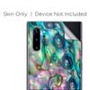 Skins for Samsung Galaxy Note 10 Plus Decals Wrap - Decal Stickers Skins Cover -Abalone Shell Pink Green Blue Opal view 3
