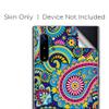 Skins for Samsung Galaxy Note 10 Plus Decals Wrap - Decal Stickers Skins Cover -Colorful Paisley Mix view 3
