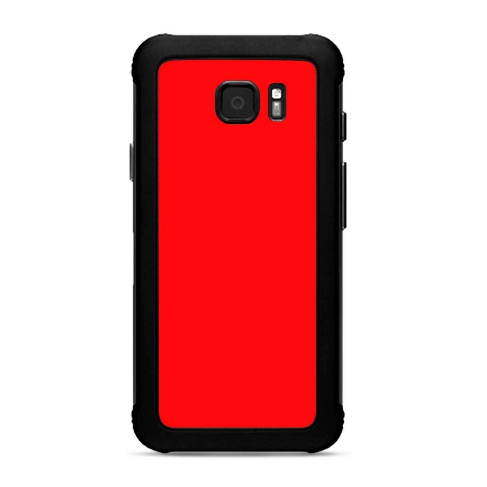 Skins for Samsung Galaxy S7 Active Skin Decal Vinyl Wrap - Decal Stickers Skins Cover -Solid Red Color