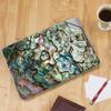 Chromebook 12.5 Laptop Notebook Skins Vinyl Stickers Cover Decals Wrap - Abalone Shell Gold Underwater view 2