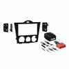 Carxtc Double Din Install Car Stereo Dash Kit for a Aftermarket Radio Fits 2004-2008 Mazda RX-8 Trim Bezel is Painted Black view 1