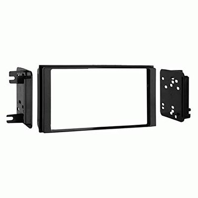 Carxtc Double Din Install Car Stereo Dash Kit for a Aftermarket Radio Fits 2009-2013 Subaru Forester Trim Bezel is Black
