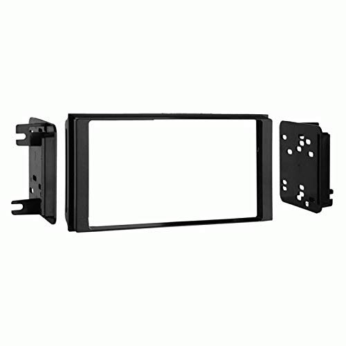 Carxtc Double Din Install Car Stereo Dash Kit for a Aftermarket Radio Fits 2009-2013 Subaru Forester Trim Bezel is Black