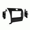 Carxtc Double Din Install Car Stereo Dash Kit for a Aftermarket Radio Fits 2017-2018 Kia Forte, Forte 5 Trim Bezel is Painted Matte Black Replace Navigation view 1