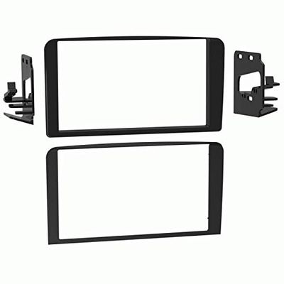 Carxtc Double Din Install Car Stereo Dash Kit for a Aftermarket Radio Fits 2002 Cadillac Escalade, Escalade EXT Trim Bezel is Black