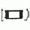 Carxtc Double Din Install Car Stereo Dash Kit for a Aftermarket Radio Fits 2016-2018 Nissan Altima Trim Bezel is Painted Black view 1