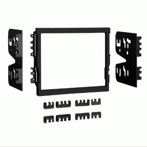 Carxtc Double Din Install Car Stereo Dash Kit for a Aftermarket Radio Fits 2001-2006 Hyundai Santa Fe Trim Bezel is Contoured Textured and Painted to Compliment Factory Dash