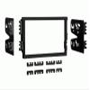 Carxtc Double Din Install Car Stereo Dash Kit for a Aftermarket Radio Fits 2001-2006 Hyundai Santa Fe Trim Bezel is Contoured Textured and Painted to Compliment Factory Dash view 1