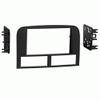 Carxtc Double Din Install Car Stereo Dash Kit for a Aftermarket Radio Fits 1999-2004 Jeep Grand Cherokee Trim Bezel is Painted Matte Black view 1