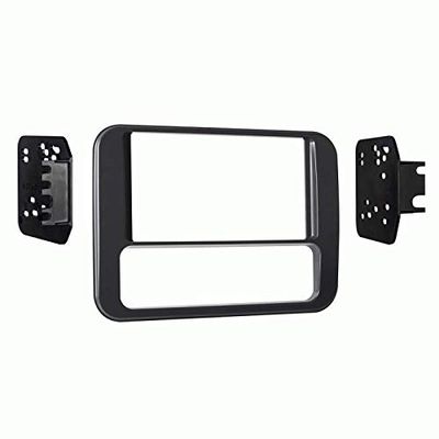 Carxtc Double Din Install Car Stereo Dash Kit for a Aftermarket Radio Fits 1993-2002 Pontiac Firebird, Firebird Trans Am Trim Bezel is Painted Dark Gray