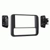 Carxtc Double Din Install Car Stereo Dash Kit for a Aftermarket Radio Fits 1993-2002 Pontiac Firebird, Firebird Trans Am Trim Bezel is Painted Dark Gray view 1