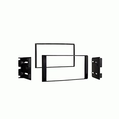 Carxtc Double Din Install Car Stereo Dash Kit for a Aftermarket Radio Fits 2013-2015 Nissan Frontier All Except S Trim with King Cab Trim Bezel is Black