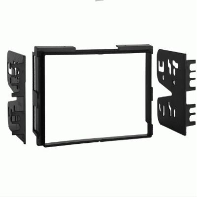 Carxtc Double Din Install Car Stereo Dash Kit for a Aftermarket Radio Fits 2002-2005 Hyundai Sonata Trim Bezel is Contoured Textured and Painted to Compliment Factory Dash