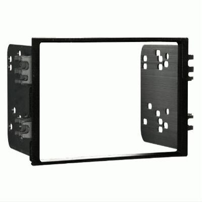 Carxtc Double Din Install Car Stereo Dash Kit for a Aftermarket Radio Fits 1995-2001 Kia Sephia Trim Bezel is Black