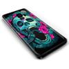 Skins for Samsung Galaxy S9 Skin Decal Vinyl Wrap - Decal Stickers Skins Cover -Skull Dia De Los Muertos Design Bird view 2