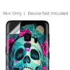 Skins for Samsung Galaxy S9 Skin Decal Vinyl Wrap - Decal Stickers Skins Cover -Skull Dia De Los Muertos Design Bird view 3