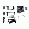 Carxtc Double Din Install Car Stereo Dash Kit for a Aftermarket Radio Fits 2002-2006 BMW M3 1 Long Row of Buttons Trim Bezel is Painted Matte Black view 1